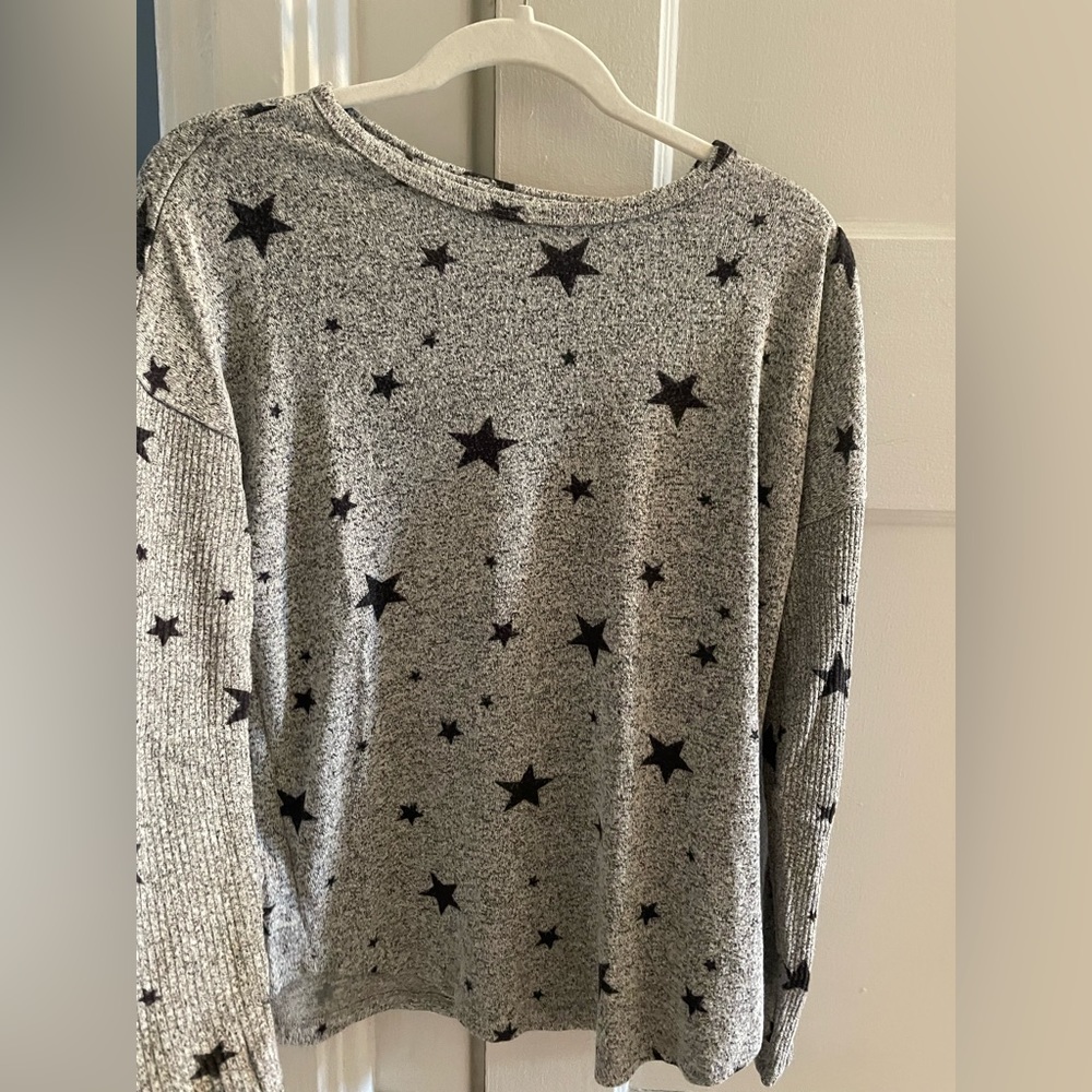 Buffalo David Bitton long sleeve t-shirt/sweater w/ stars